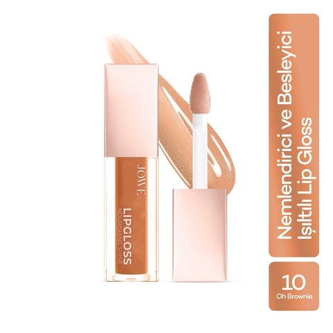 Jowe Nemlendirici ve Besleyici Lip Gloss - 10 Oh Brownie