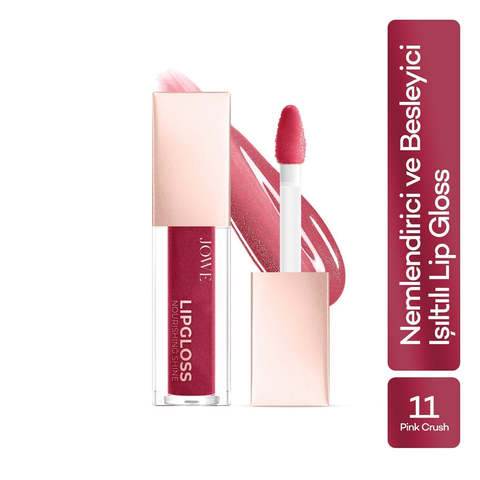 Lipgloss Nemlendirici ve Besleyici Dudak Parlatıcı - 11 Pink Crush