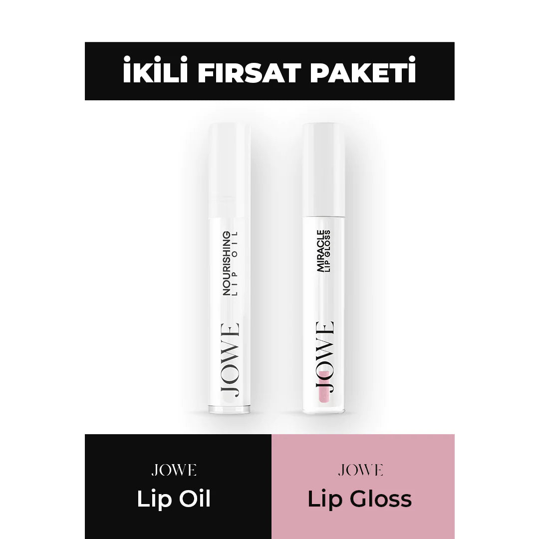 Lip Oil ve Lip Gloss dudak bakım ürünleri